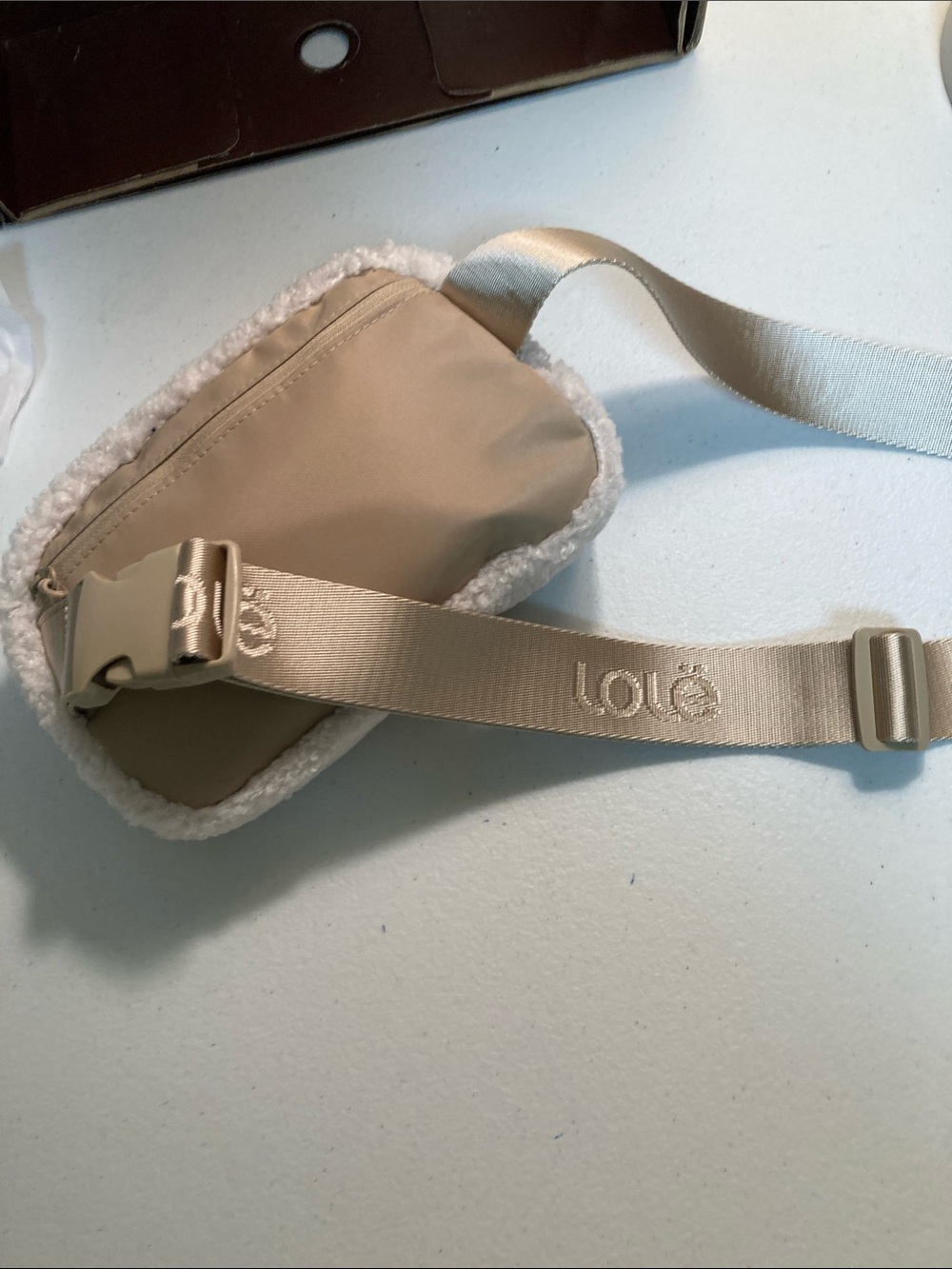 Lole Adjustable Fleece Crossbody Belt Bag - Picture 5 of 7
